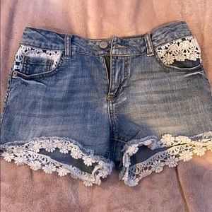Vanilla Star Girls Jean Shorts